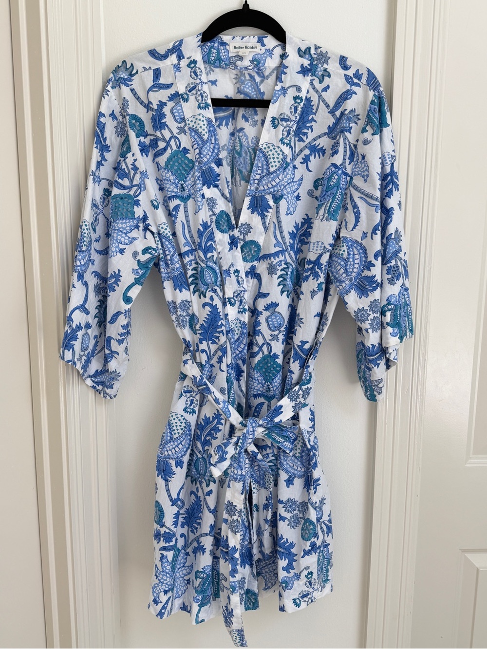 Roller Rabbit Amanda Kimono Robe - Picture 6 of 11